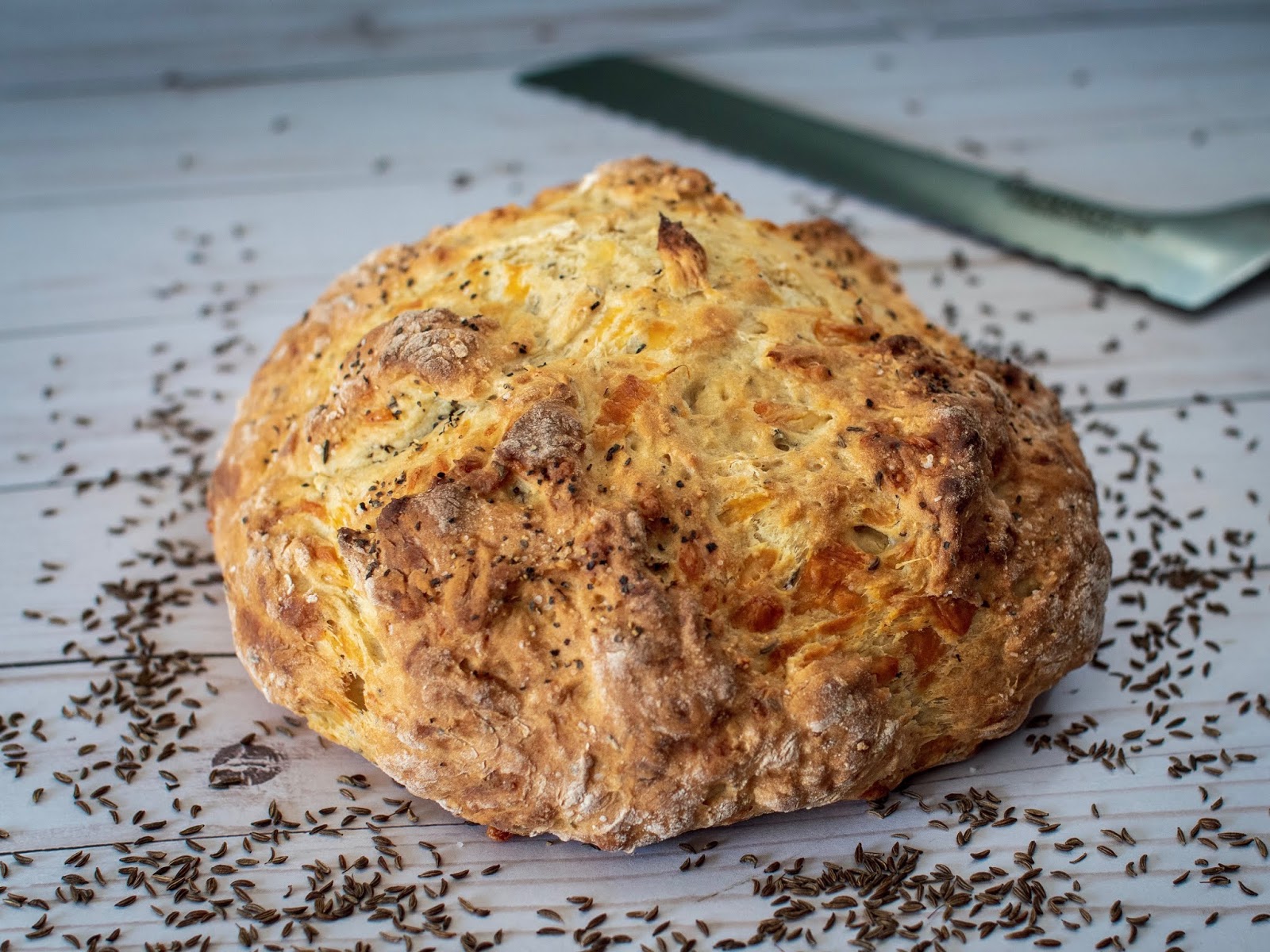 Caraway Cheddar Irish Soda Bread » Local Food Rocks