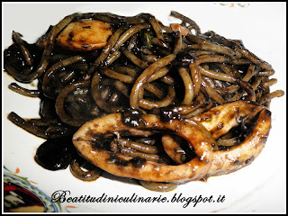 spaghetti al nero di seppia