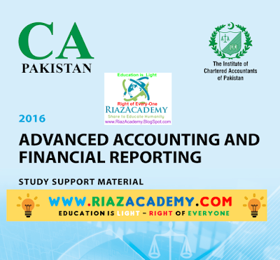 CFAP-01 Advanced Accounting and Financial Reporting 2016 - Study Text CFAP-01 Advanced Accounting and Financial Reporting 2016 - Study Text