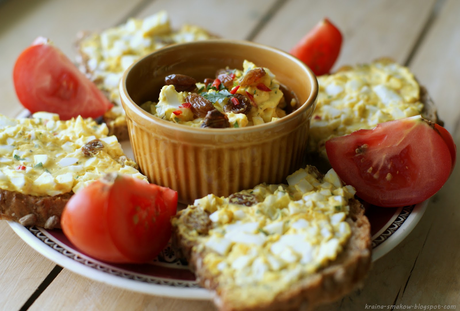 Kraina Smaków Pasta jajeczna z curry