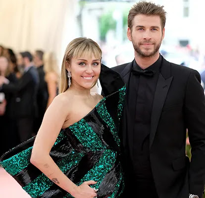 Miley Cyrus and Liam Hemsworth