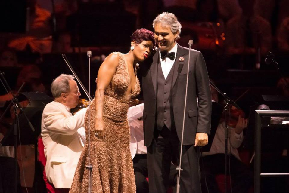 ciao! newport beach a dream... Andrea Bocelli live