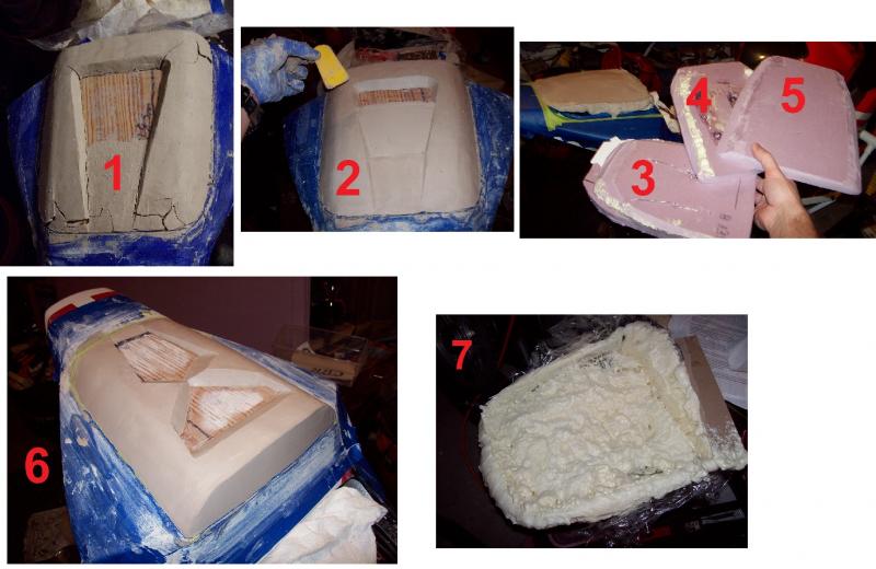 Honda CBR 929rr/954rr HOW TO Vacuum formed Carbon Fiber Part for 200