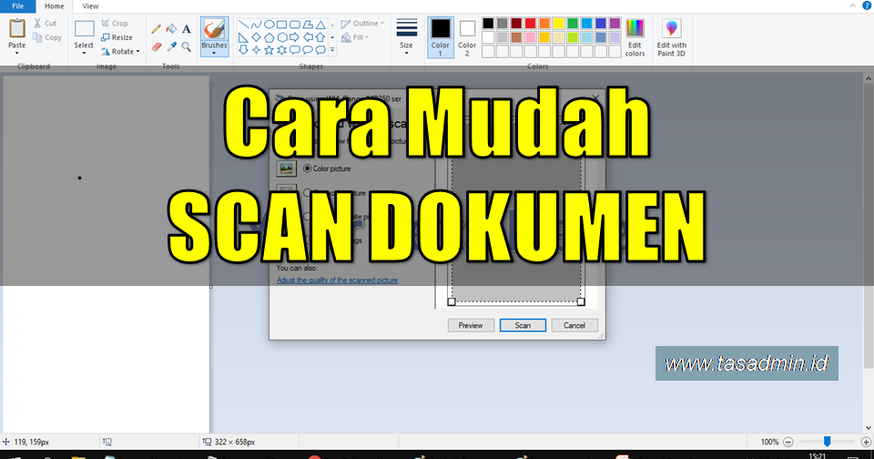 Cara Mudah Scan Dokumen Menggunakan Paint tasADMIN