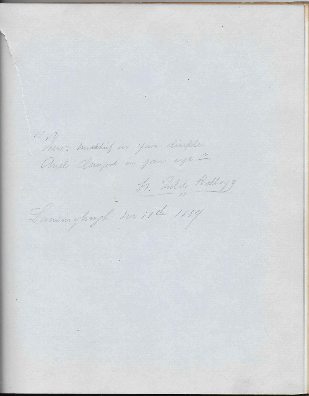 Heirlooms Reunited c1850s/1860s Autograph Album of Charlotte Lansing Van Schoonhoven (18431930