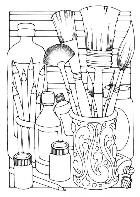 Arts And Crafts Coloring Pages ~ Coloring Pages