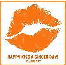 Kiss a Ginger Day Wishes For Facebook