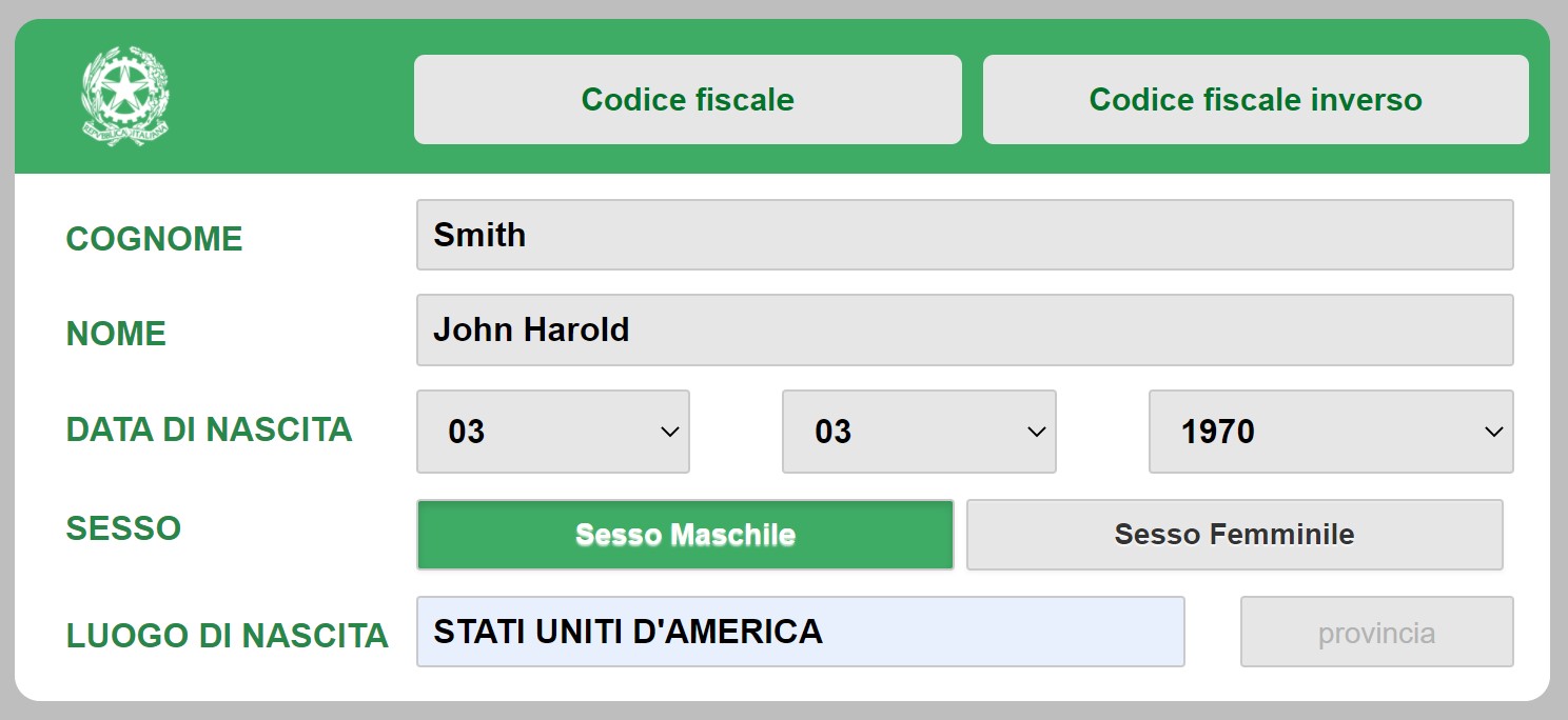 TravelMarx Codice Fiscale Card Arrives TravelMarx Codice Fiscale Card Arrives