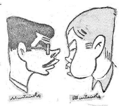 Caricaturas de Antonio Medina y Arturo Pomar