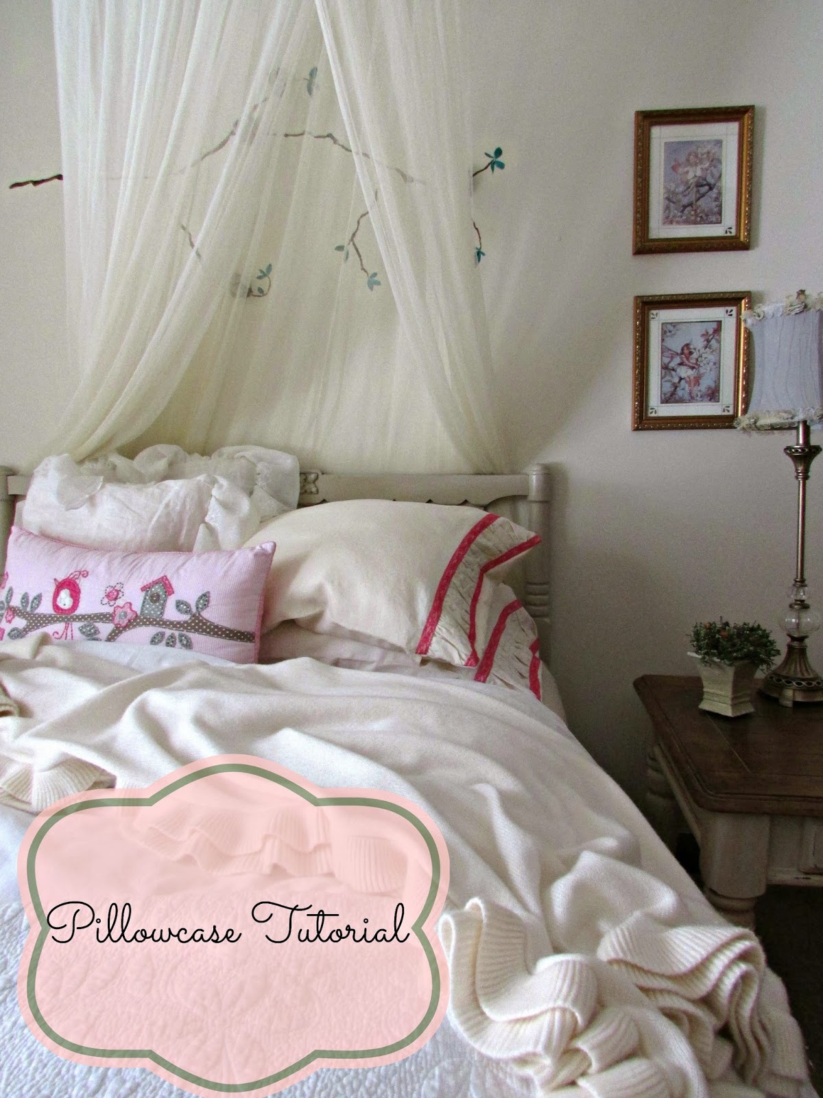 SimplyLinen: Pretty Pillowcase Tutorial