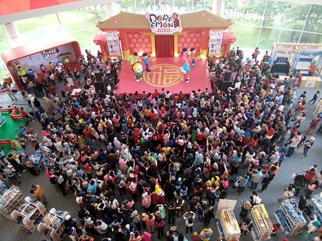 Doraemon Blooming Prosperity [at] Sumarecon mall Bekasi