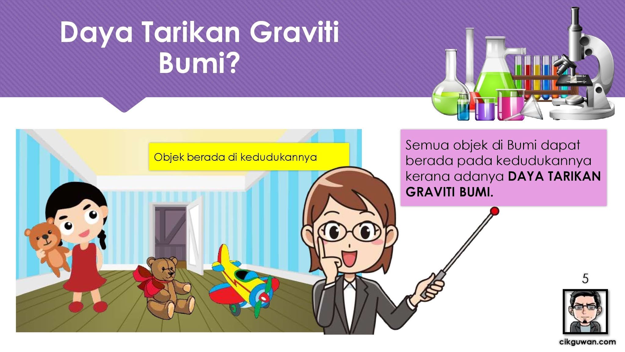 [Nota Sains] Daya Graviti Bumi (KSSR Semakan) Tahun 4  Nota KSSR