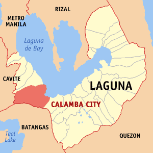 Map of Laguna