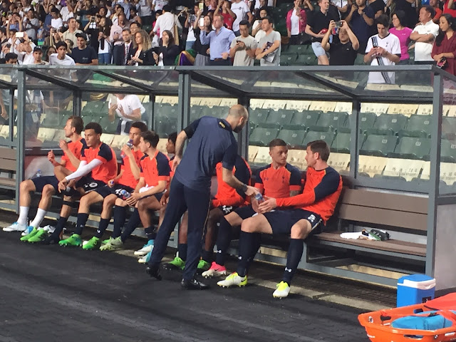 Tottenham Hotspur against Kitchee in 2017.