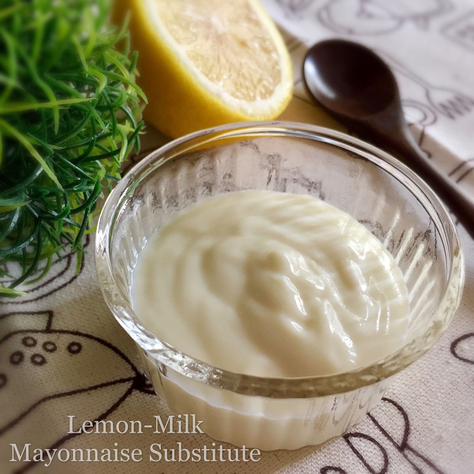 My Mind Patch LemonMilk Mayonnaise Substitute