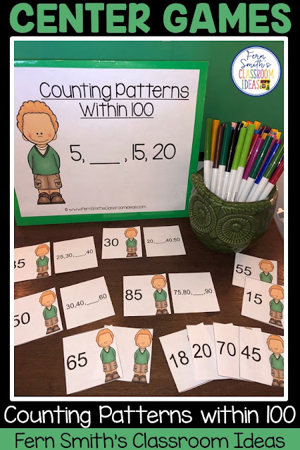 Click Here to Download this 2nd Grade Go Math 1.8 Counting Patterns Within 100 Bundle Today!