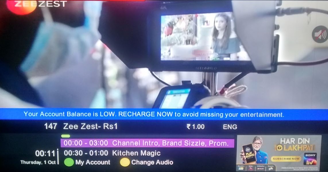 Recharge Tata Sky Zee News Channel Tata Play Recharge Tata Sky