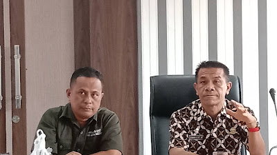 Pengurus Koordinator Wartawan Unit DPRD Kota Medan Beranjangsana ke Dishub Kota Medan