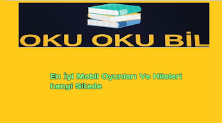 En İyi Mobil Oyunları Ve Hileleri hangi Sitede 2020