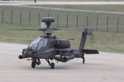 British Apache helicopters Eindhoven Netherlands