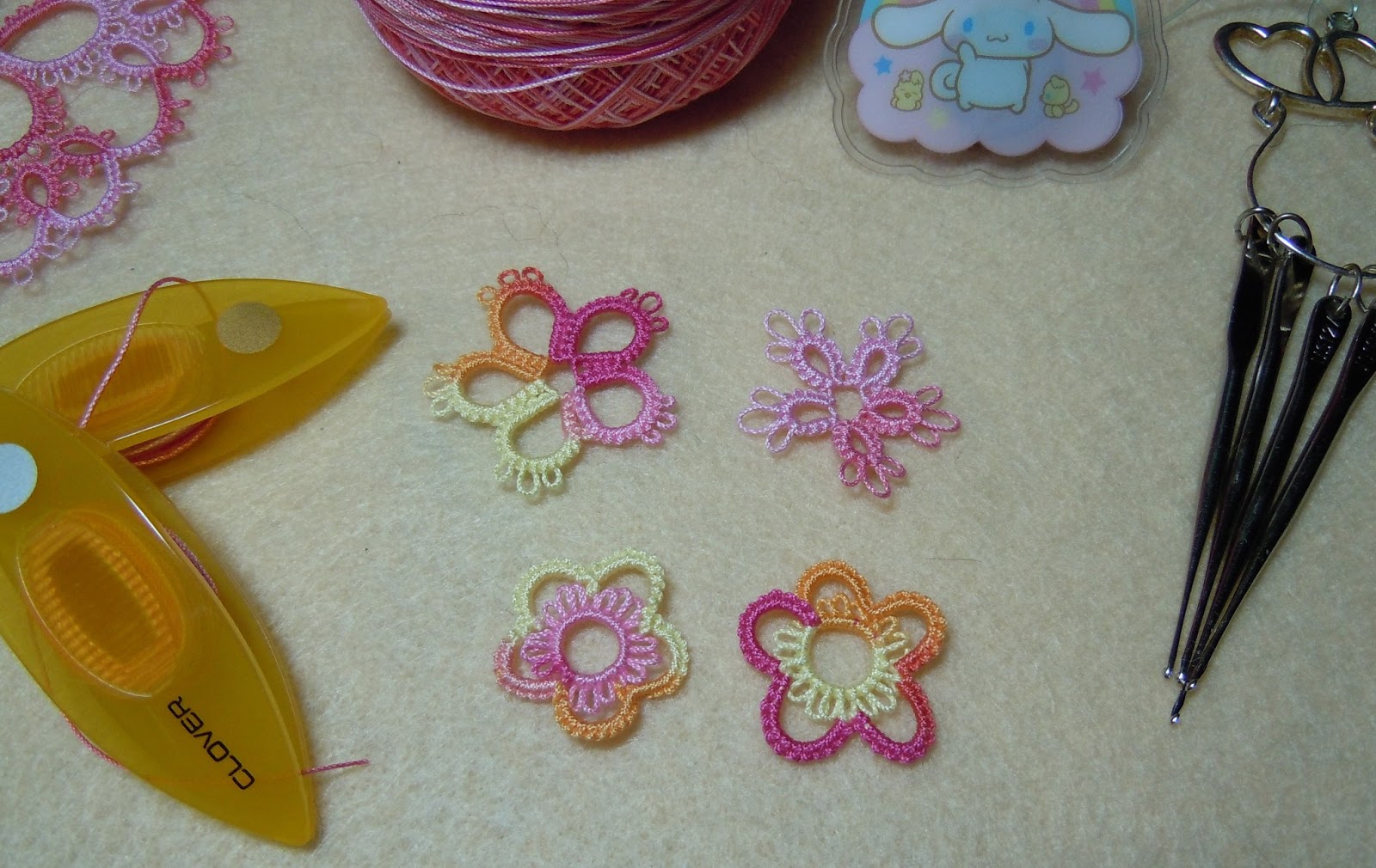 Lafayette Lacemakers Tatted Lace Samples