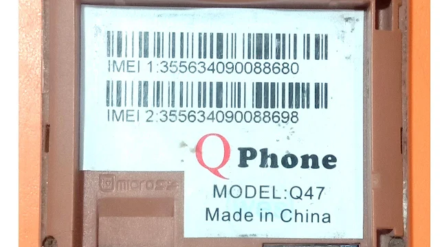 QPhone Q47 6531A Flash File Download Free Without Password Firmware