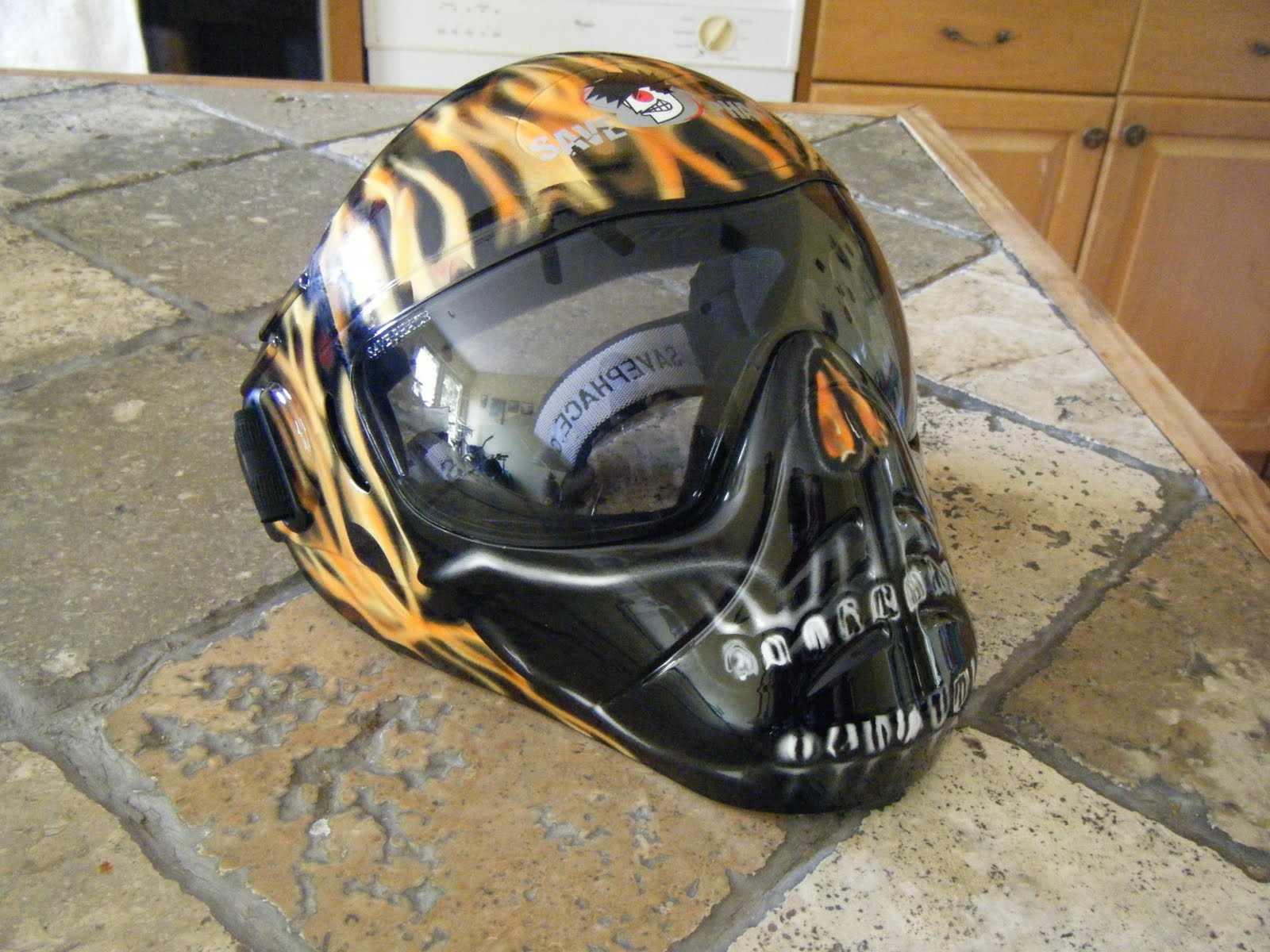 CHANNEL 13: Save Phace Ghost Rider Face Shield