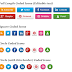 Cool Social Media Buttons using css3