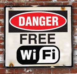 Gevaren van gratis wifi