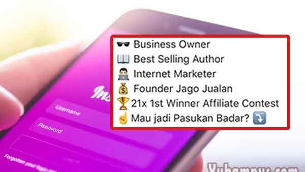Contoh Bio Instagram Untuk Toko Online Shop Dan Promosi