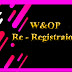 W & OP Re-Registration திகதி நீடிப்பு தொடர்பில் வெளியான சுற்றுநிருபம் (சுற்றுநிருபம் இணைப்பு)
