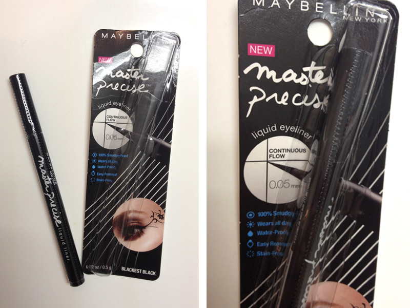 maybelline new york master precise liquid eyeliner