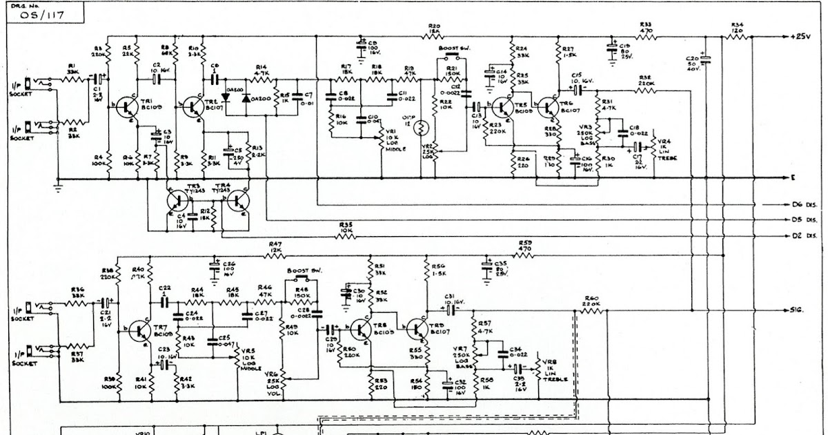 Vox Super Beatle Schematic