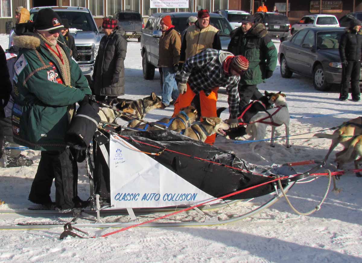 The Agatelady Adventures and Events UP 200 Dog Sled Race Finish
