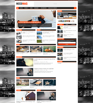 [ Remover Footer Credit ] Theme Needmag for blogger premium version template free download by K.I.Rohan - Responsive Blogger Template
