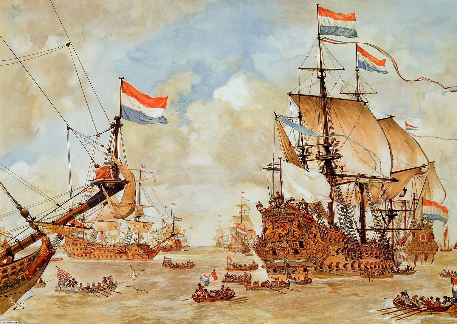 bensozia: Dutch Ships of the Seventeenth Century