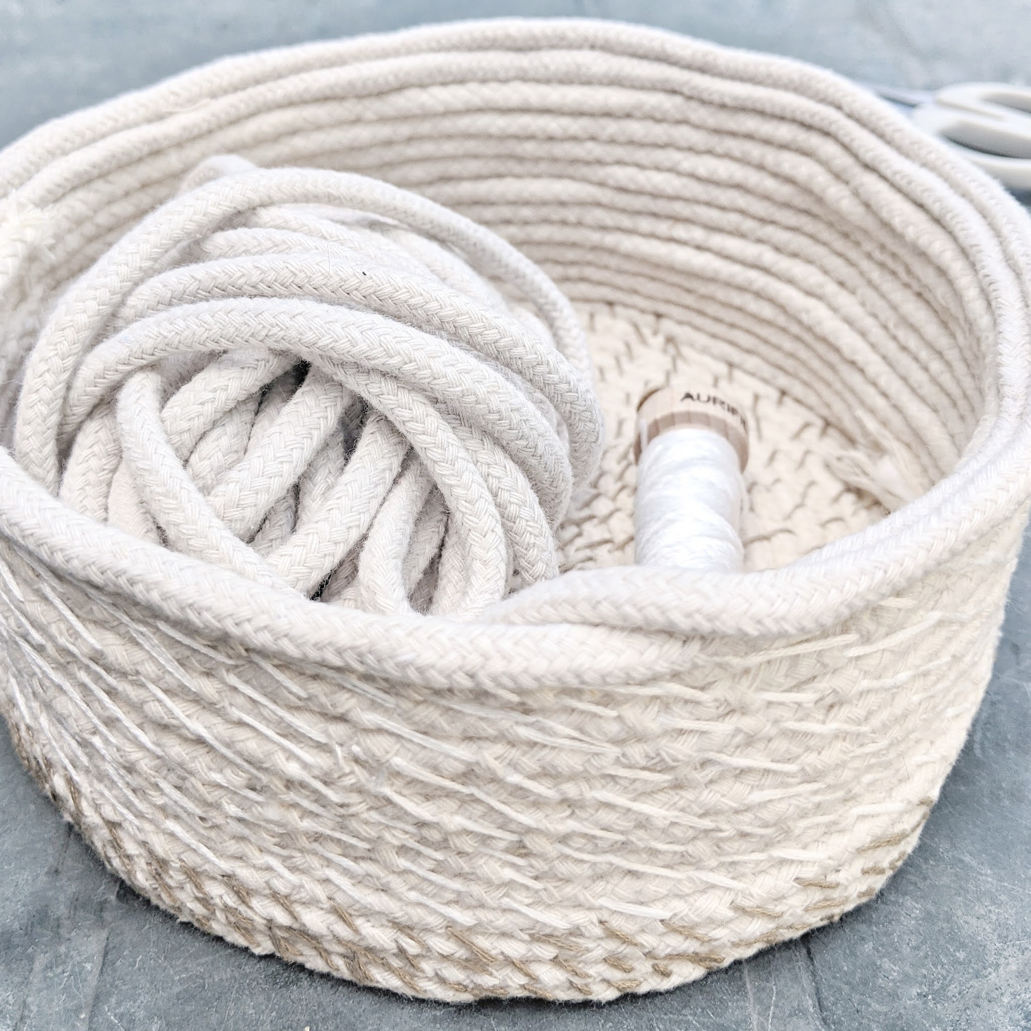 shapely rope basket / CHARM ABOUT YOU