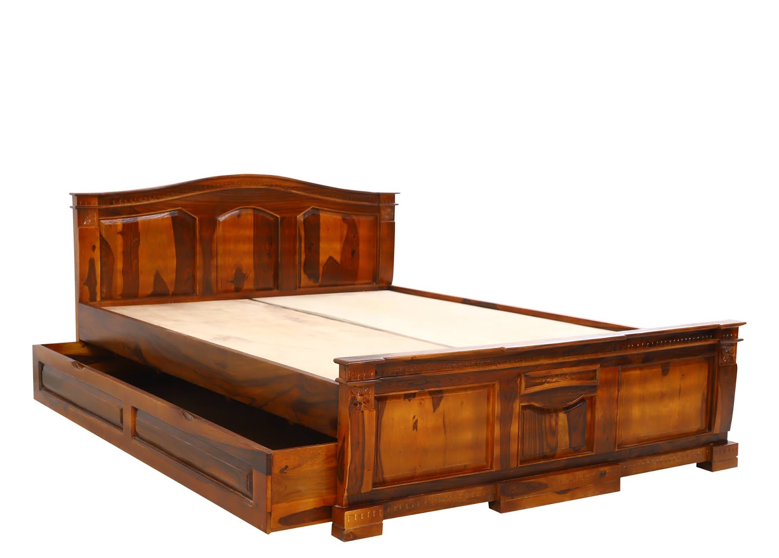 Wooden Bed Sheesham Wood Bed Sheesham Wood Bed in Bangalore