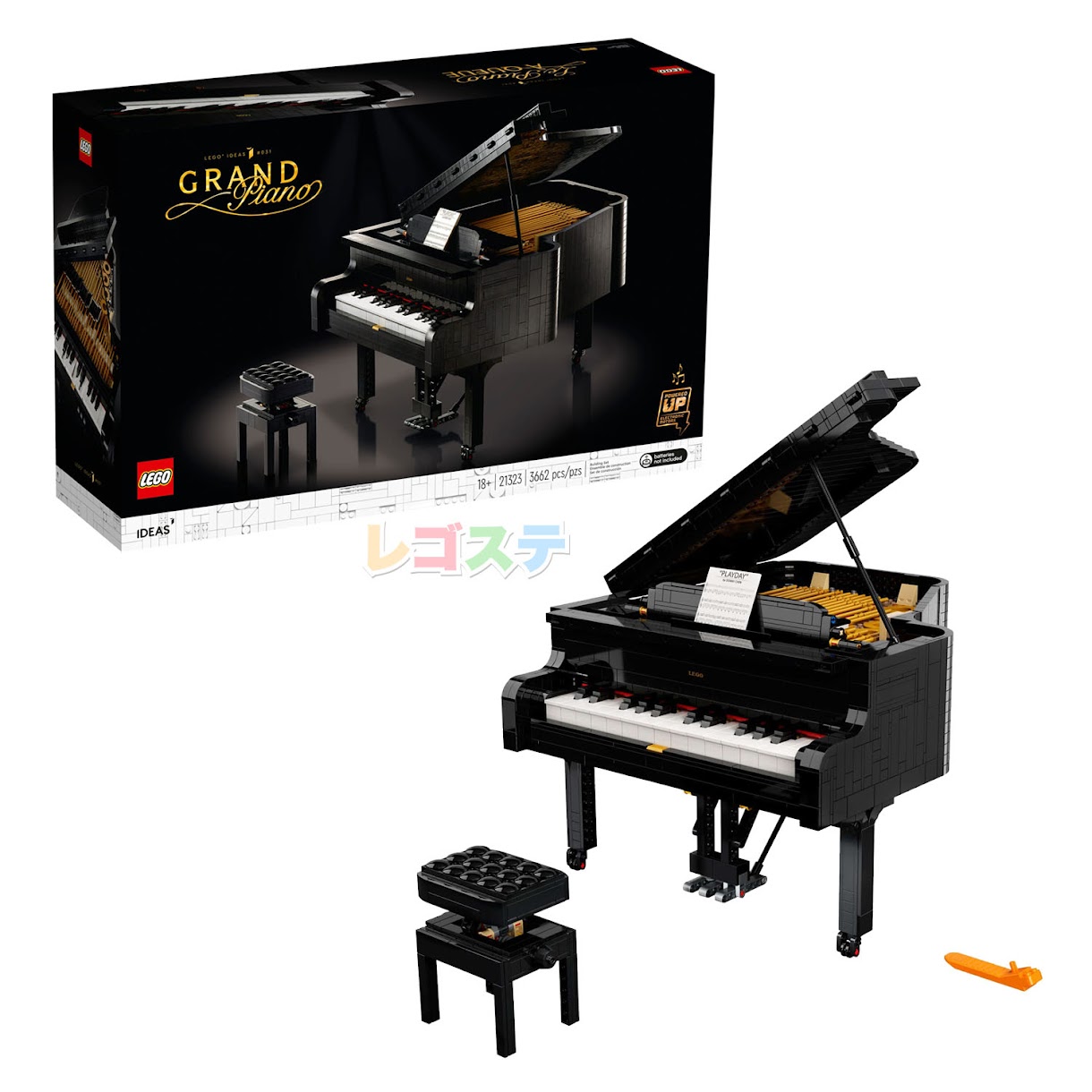 21323 グランドピアノ：レゴ(R)LEGO(R) アイデア：大人レゴ(R)│スタッズ