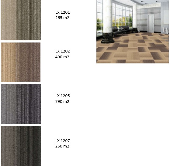 Lantai Karpet Karpet Suminoe Tile