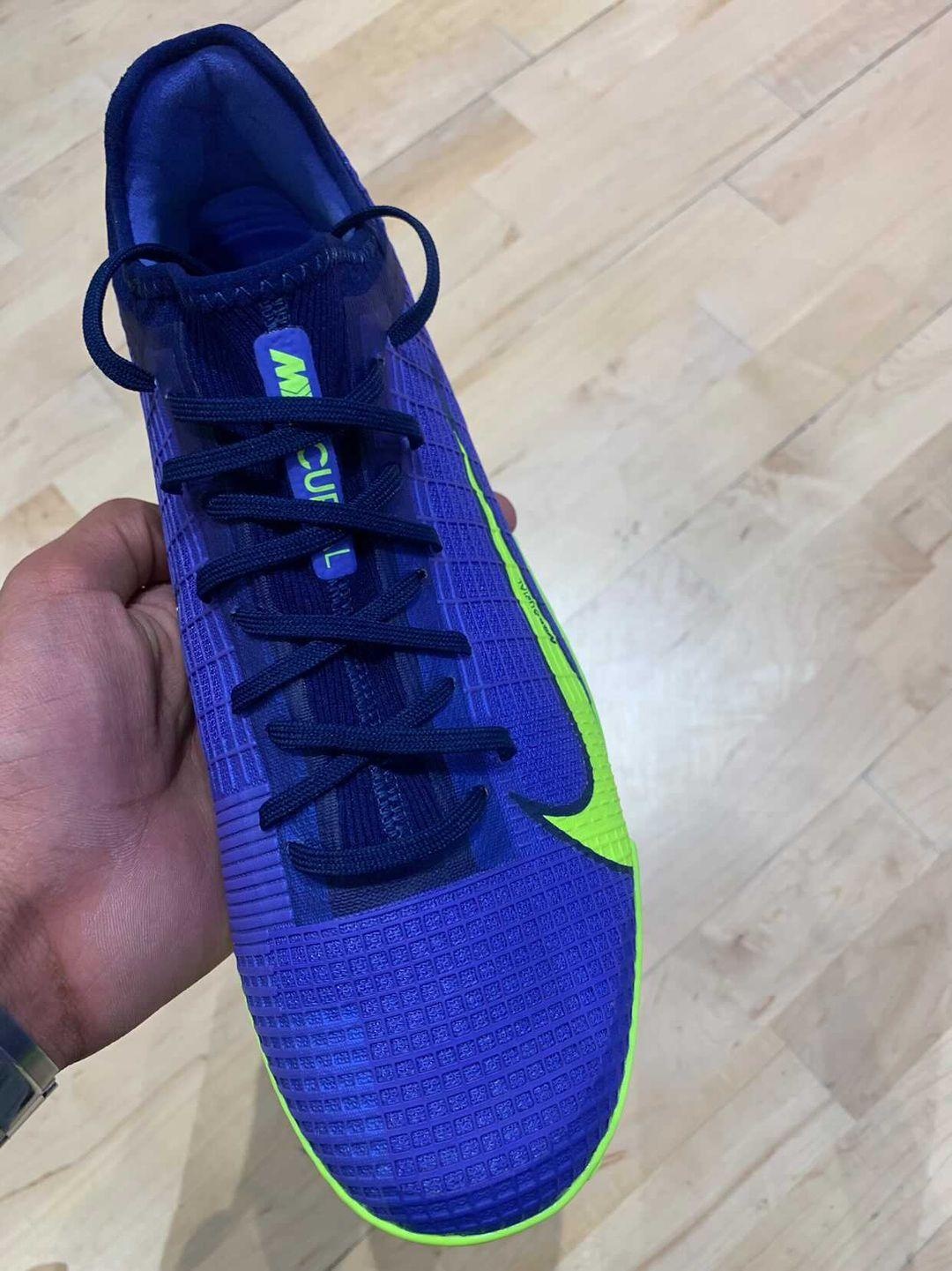mercurial blue boots
