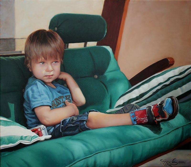 A. Brikov | Russian Artist | Childhood Paintings