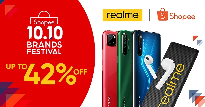 realme 10.10 sale shopee