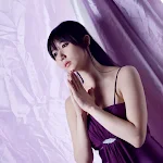 Yeon Da Bin Gorgeous in Purple Maxi Foto 3