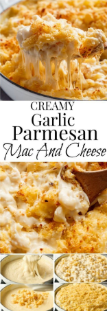 parmesan garlic mac cheese
