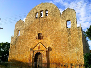 Iglesia San Francisco de Asís Conkal Yucatan Mexico