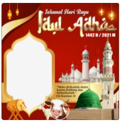 10+ Twibbon Hari Raya Idhul Adha 2021, Lengkap Dengan Cara Memasang Twibbon