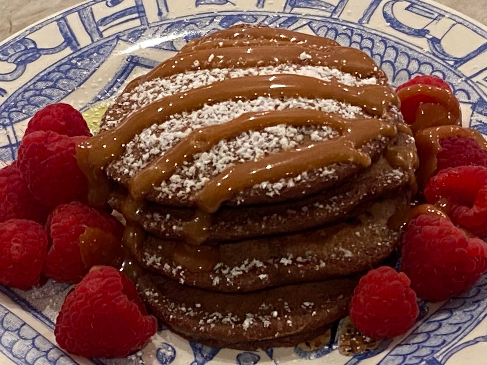 The Baker's Mann Double Chocolate Pancakes