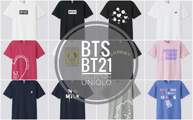 Uniqlo X BTS BT21 Shirt - Limited to one per customer!
