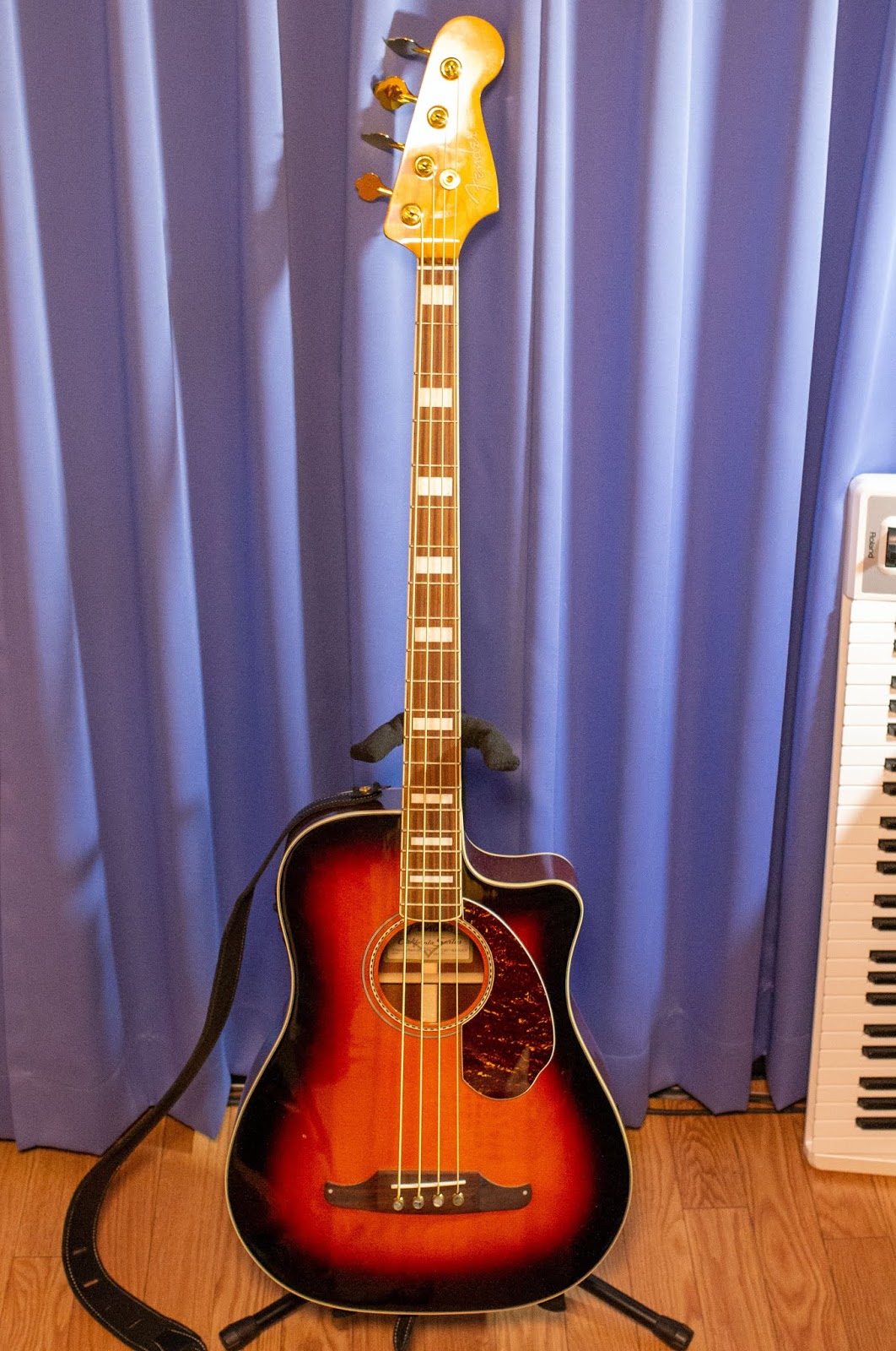 【機材紹介】Fender Acoustics FSR KINGMAN BASS SCE 3TS
